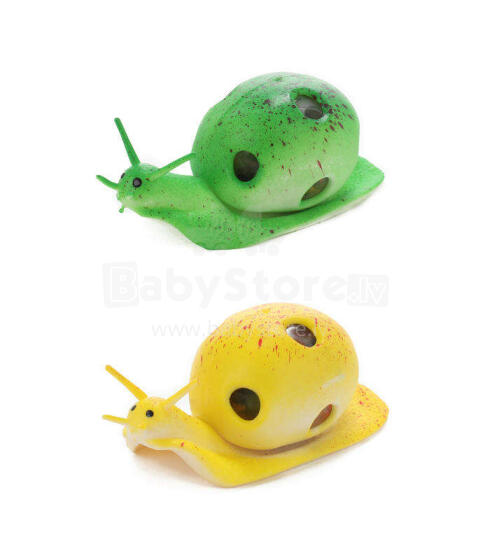 Toi Toys Squeezy Snail Art.35419Z Mīkstā Antistresa  sietiņā rotaļlieta