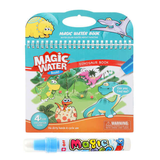 Toi Toys Water Wow Art.46845B Krāsojāmās lapas