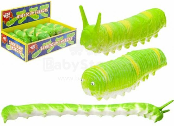 Toi Toys  Silicone Caterpillar Art.543403 Silikona rotaļlieta antistress Kāpurs