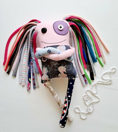 Hand Made Toys Art.144989 Monsters Pink, 46 cm (hand made)