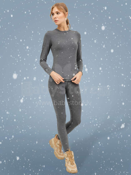 Nord Textile Thermo Art.642266  Grey sieviešu termo legingi