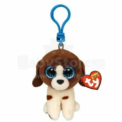TY Beanie Boos Clips Art.TY35245 Dog Высококачественная мягкая, плюшевая игрушка брелок