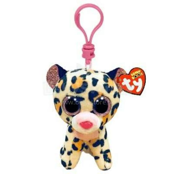 TY Beanie Boos Clips Art.TY35248 Leopard Высококачественная мягкая, плюшевая игрушка брелок