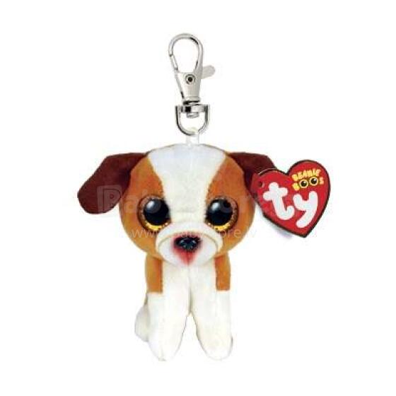 TY Beanie Boos Clips Art.TY35258 Dog Augstvērtīga mīksta plīša rotaļlieta piekariņš