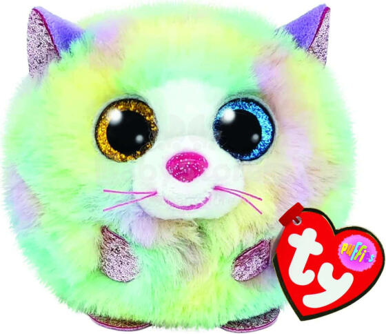 TY Teeny Tys Art.TY42503 Cat Augstvērtīga mīksta plīša rotaļlieta