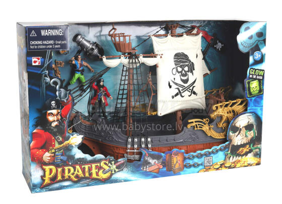 CHAP MEI Pirates Deluxe Captain Ship Art.505219 set