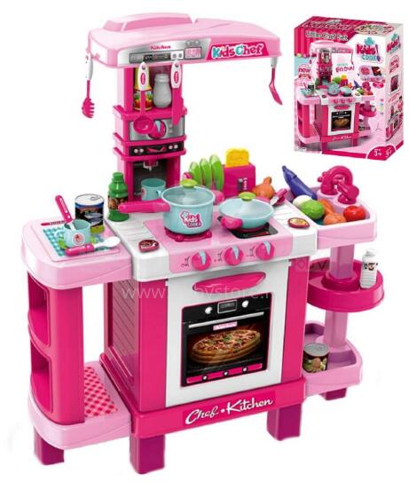 BabyMix Kitchen Set  Art.46419 Interaktīvā Rotaļu virtuve ar skaņas un gaismas efektiem