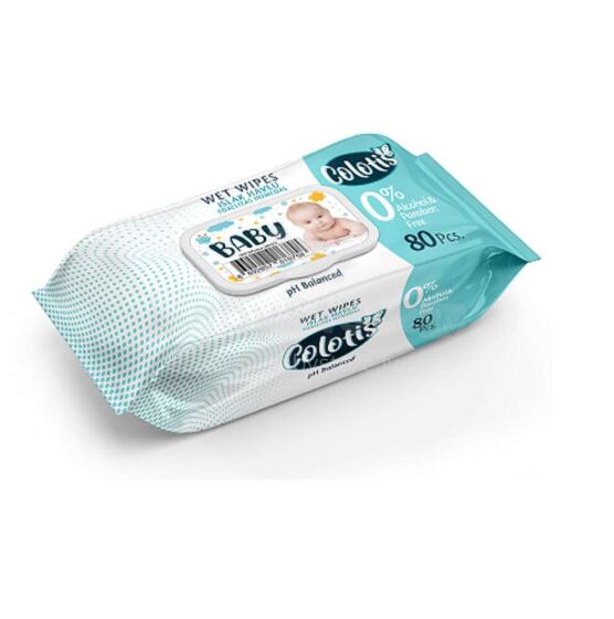 Colotis Baby Art.145475 mitrās salvetes zīdaiņiem, 80 gab.