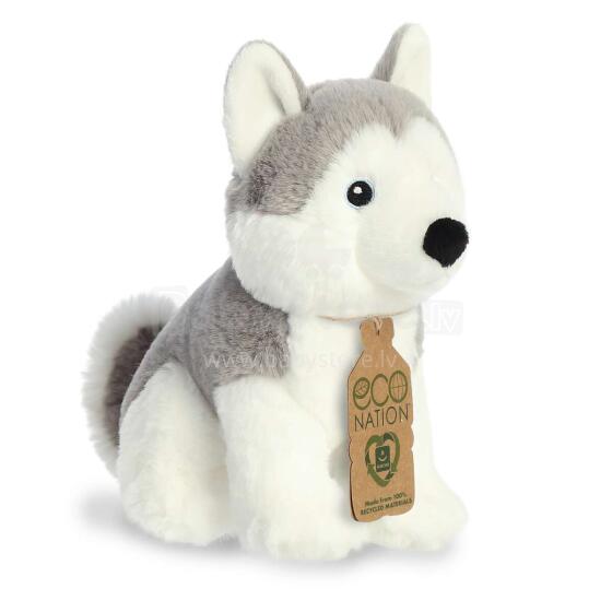 AURORA Eco Nation Plīša rotaļlieta Haskijs, 19 cm