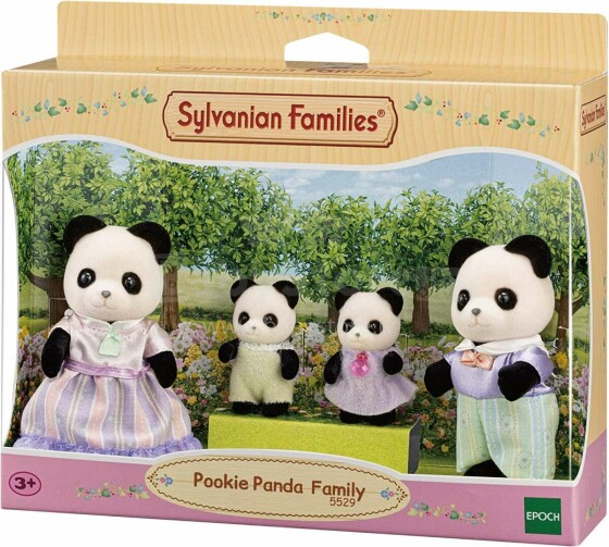 SYLVANIAN FAMILIES Art.5529SYL Pookie pandas ģimene