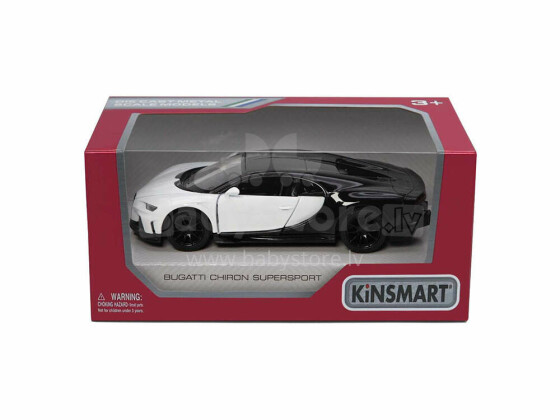 KINSMART Bugatti Chiron Supersport, 1:38 Metallinen leikkiauto