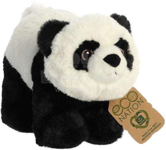 AURORA Eco Nation Plīša rotaļlieta Panda, 15 cm