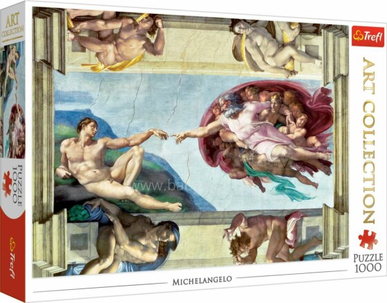 TREFL Palapeli Michelangelo, 1000 palaa