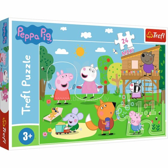 TREFL PEPPA PIG Maxi puzzle, 24 pcs