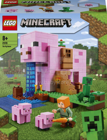 LEGO® Minecraft™ набор "Дом-свинья", Арт. 21170