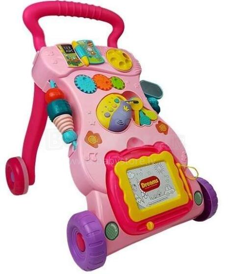Baby Car Walker Art.92820 Музыкальный интерактивный развивающий центр 2 в 1