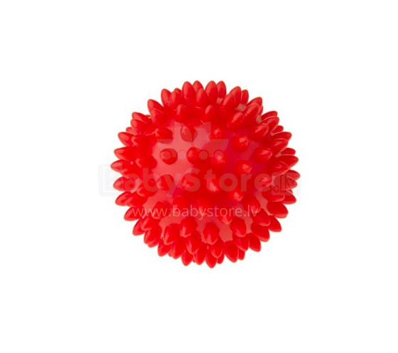 Tullo Art. AM-409 masažinis kamuolys minkštas - ežiukas (skersmuo 6,6 cm)
