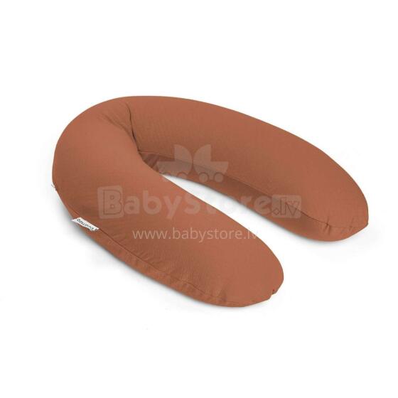 Doomoo Buddy Art.361040 Tetra Jersey Terracota Многофункциональная подушка для беременных и кормящих