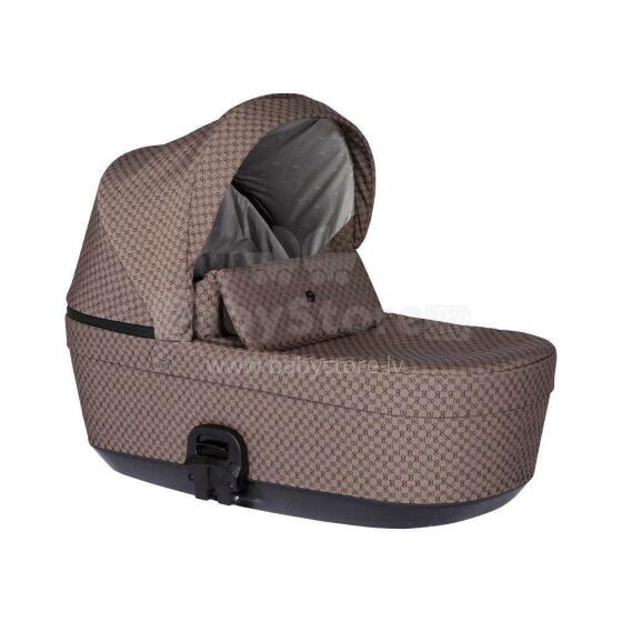 NordBaby Active Plus Umber Jacquard Art. 263490 Komplekts kulba+pastaigu bloks+soma