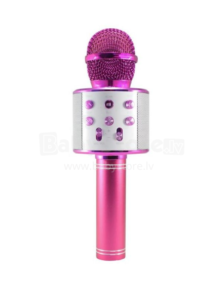 TLC Baby Microfone Art.WS-858 Микрофон для караоке с эффектами изменения голоса