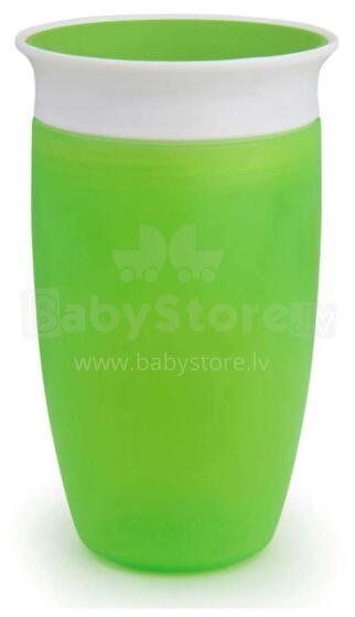 MUNCHKIN Sippy krūzīte, zaļa, Miracle 360, 12m+, 296ml, 01244502