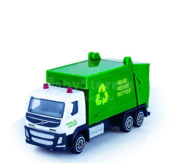 MSZ Volvo Garbage Truck, scale 1:72 Die-cast model
