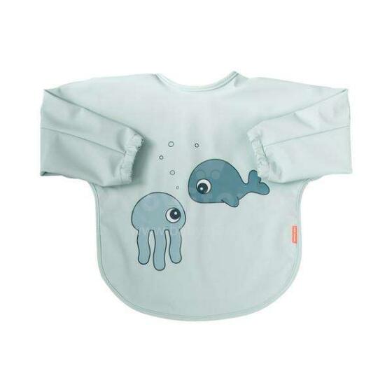 Done by Deer Sleeve Bib Art.245915  Blue Lacīte / Priekšautiņš ūdensnecaurlaidīgs ar piedurknēm