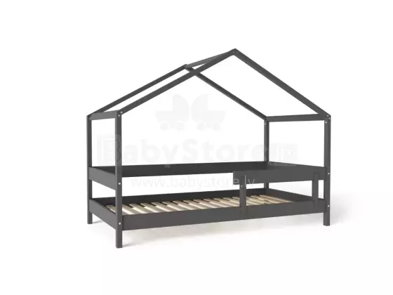 YappyKids YappyHytte Playhouse Art.145851 Anthracite подростковая кроватка/домик