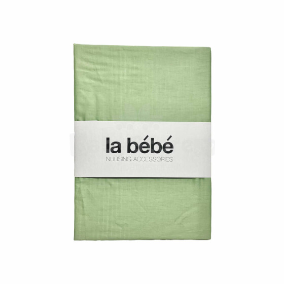 La Bebe ™ Cotton Art.145854 medvilninis satino lakštas su guma 60x120+12 cm