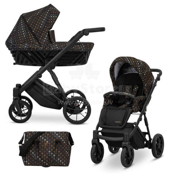 Kunert Ivento Art.IVE-02 Black Style Universālie rati/ratiņi 2in1