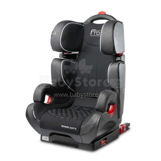 Caretero Frodi Isofix Art.145015 Graphite Autokrēsliņš 15-36 kg