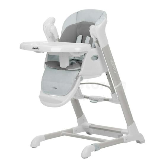 Carrello Cascata Art.CRL-10303/1 Ash Grey   Īpaši stabils barošanas krēsliņš 3 in 1
