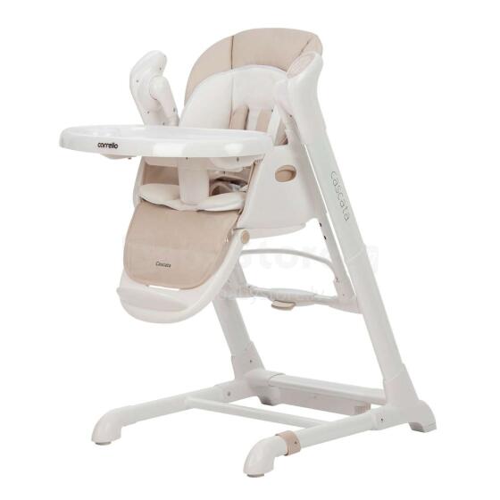 Carrello Cascata Art.CRL-10303/1 Cream Beige Стульчик/качалка для кормления 3 в 1