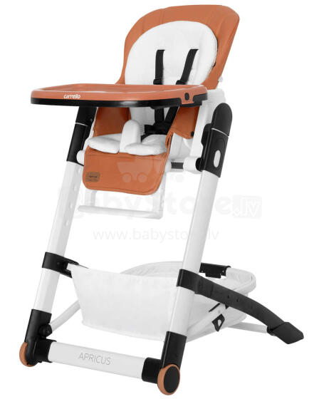 Carrello Apricus Art.CRL-14201 Pale Terracota Barošanas krēsls