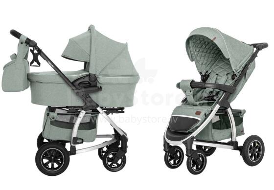 Carrello Vista Air  2 in1 Art.CRL-6506 Olive Green Universālie rati 2 in1