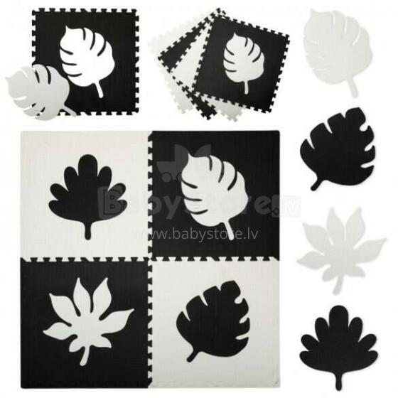 Momi Feli Art.AKCE00028 Black  Bērnu daudzfunkcionālais grīdas paklājs puzle