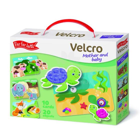 Far far land Velcro Game Art.F-02835 Игра на липучке Мама и малыш