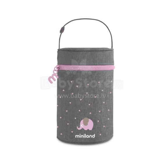 Miniland Isothermic bag Azure-Rose Art.146276 barošanas pudelītes termosoma (Termofutrālis) 700ml