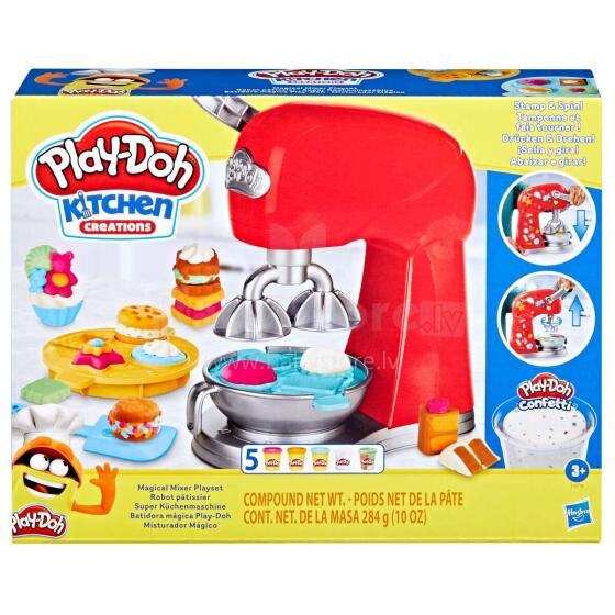 Hasbro Play-Doh Art.F4718 Rotaļu komplekts Maģiskais mikseris