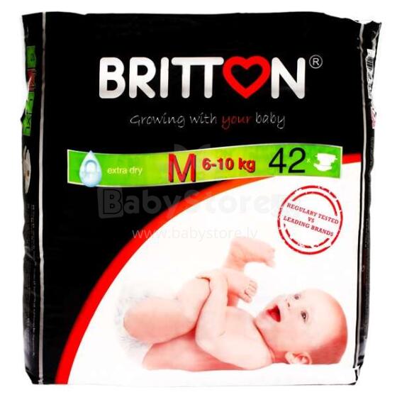 Britton Pants M Art.B22018 Autiņbiksītes (pamperi) 6-10kg (42gab)