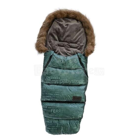 Jedo Footmuff Duo Art.AD4  Зимний прогулочный конверт  в коляску/cанки из 2-х частей