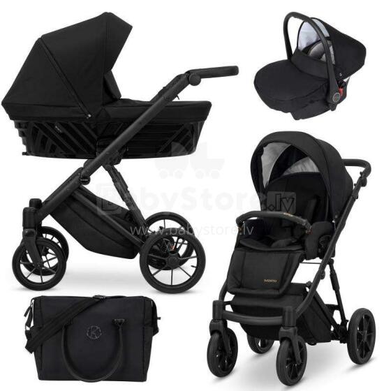 Kunert Ivento Art.IVE-12 Deep Black Универсальная коляска 3 в 1