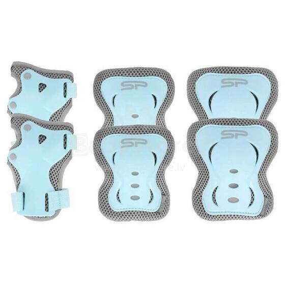 Spokey Shield L Art.940929 Blue Детский защитный комплект для ладоней, локтей и коленей.