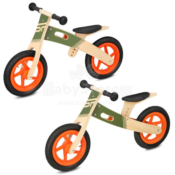 Wooden balance bike Spokey WOO-RIDE DUO