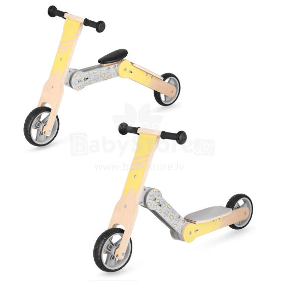 Spokey Woo-Ride  2in1 Art.146909 Līdzsvara velosipēds un skrejritenis bērniem
