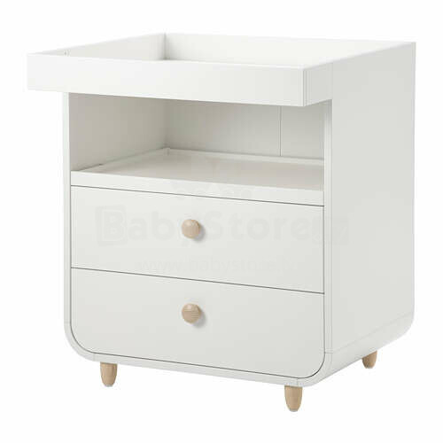 MYLLRA Art.704.835.80 changing table with drawers, white