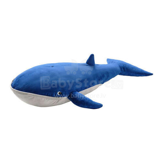 BLAVINGAD Art.005.221.13 мягкая игрушка, 100 см, синий кит