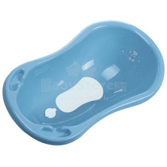 Maltex Classic Art.2114_36  Bear Blue Bērnu vanniņa ar korķi 84 cm