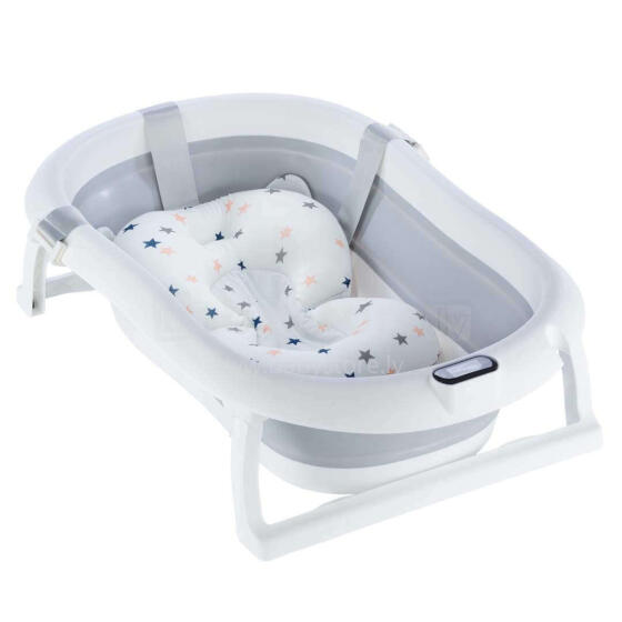 Toma Bath&Care Art.147078 Grey  saliekamā vanna ar termometru