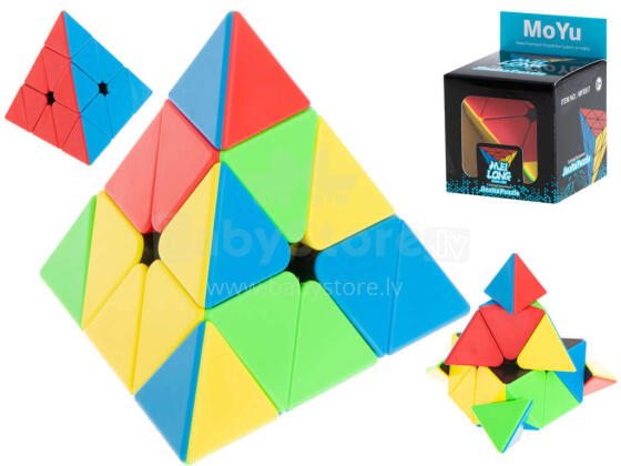 Ikonka Art.KX5683 Mīklu klucīšu spēle PYRAMINX MoYu
